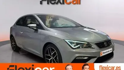 Usado Seat Leon FR 125 CV (91 kW) 2018 Gris Berlina