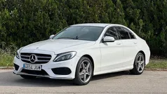 Usado 2015 Mercedes C220 AMG line Berlina | 18.900 € (Precio justo)
