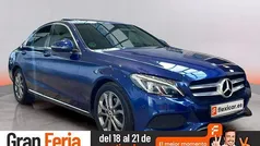 Azul Usado 2018 Mercedes C220 Berlina | 23.470 € (Buen precio)