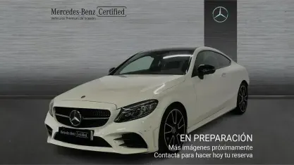 Usado Mercedes C220 194 CV (142 kW) 2023 Blanco Coupe
