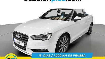 Usado Audi A3 Cabriolet Attraction 150 CV (110 kW) 2014 Blanco Descapotable