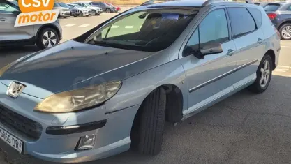 Usado Peugeot 407 Sport 136 CV (100 kW) 2006 Azul Berlina