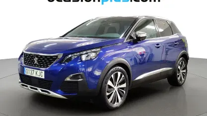 Usado Peugeot 3008 GT 181 CV (133 kW) 2018 Azul SUV