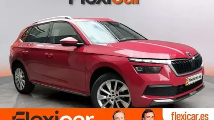 Usado Skoda Kamiq Ambition 110 CV (80 kW) 2022 Rojo SUV