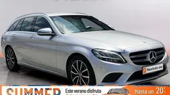 Gris / plata Usado 2019 Mercedes C220 Familiar | 25.990 € (Precio justo)