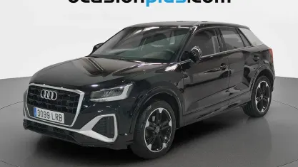 Usado Audi Q2 S-Line 116 CV (85 kW) 2021 Negro SUV