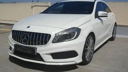 Usado Mercedes A200 AMG line 139 CV (102 kW) 2013 Blanco Utilitario