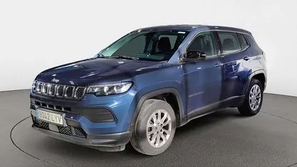 Usado Jeep Compass Longitude 131 CV (96 kW) 2022 Azul SUV