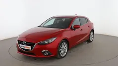 Rojo Usado 2016 Mazda 3 Luxury Utilitario | 13.399 € (Precio justo)