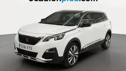 Usado Peugeot 5008 GT-line 130 CV (95 kW) 2019 Blanco SUV