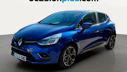 Usado Renault Clio IV Zen 90 CV (66 kW) 2018 Azul Utilitario