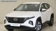 Atlas white Usado 2024 Hyundai Tucson SUV | 23.990 € (Precio justo)