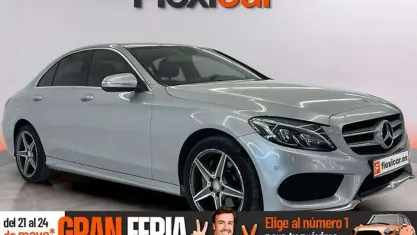 Usado Mercedes C220 170 CV (125 kW) 2015 Gris Berlina