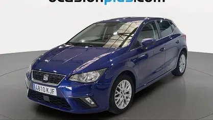 Käytetty Seat Ibiza Style 95 HP (69 kW) 2018 Sininen Viistoperä