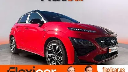 Usado Hyundai Kona N Line 120 CV (88 kW) 2021 Rojo SUV