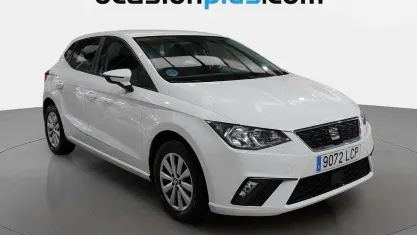 Usado Seat Ibiza Style 116 CV (85 kW) 2019 Blanco Utilitario