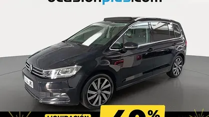 Negro Usado 2017 VW Touran Sportline Monovolumen | 23.139 € (Precio justo)