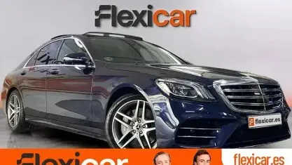 Usado Mercedes S350 286 CV (210 kW) 2019 Azul Berlina