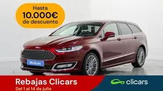 Rojo Usado 2018 Ford Mondeo Vignale Familiar | 18.890 € (Precio justo)