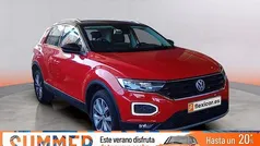 Rojo Usado 2018 VW T-Roc Sportline SUV | 17.990 € (Precio justo)