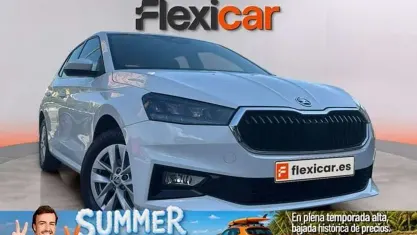 Usado Skoda Fabia Essence 80 CV (58 kW) 2024 Blanco Utilitario