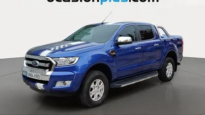 Usado Ford Ranger XLT 160 CV (117 kW) 2018 Azul Recogida