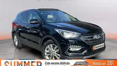 Negro Usado 2017 Hyundai Santa Fe SUV | 22.790 € (Precio justo)