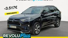 Negro Usado 2021 Toyota RAV4 Hybrid Advance SUV | 38.490 € (Precio justo)