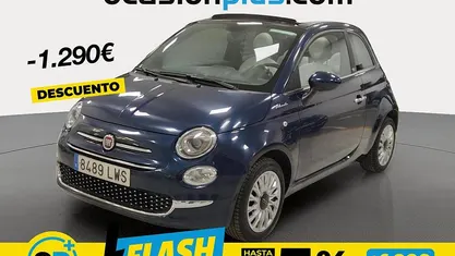 Usado Fiat 500 Dolcevita 70 CV (51 kW) 2022 Azul Descapotable