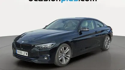 Usado BMW 420 184 CV (135 kW) 2020 Negro Coupe
