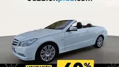 Blanco Usado 2011 Mercedes E200 Avantgarde Descapotable | 16.550 € (Precio justo)