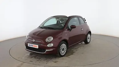 Rojo Usado 2021 Fiat 500C Dolcevita Descapotable | 12.599 € (Precio justo)