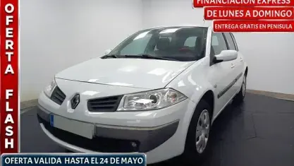 Usado Renault Mégane Authentique 85 CV (62 kW) 2006 Blanco Berlina