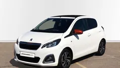 Blanco Usado 2020 Peugeot 108 Roland Garros Utilitario | 10.900 € (Precio justo)
