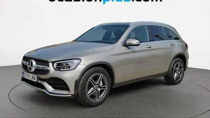 Gris plata Usado 2022 Mercedes GLC220 AMG SUV | 34.991 € (Super precio)