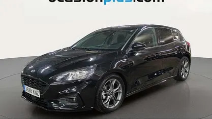 Begagnad Ford Focus ST-Line 120 HK (88 kW) 2018 Svart Halvkombi