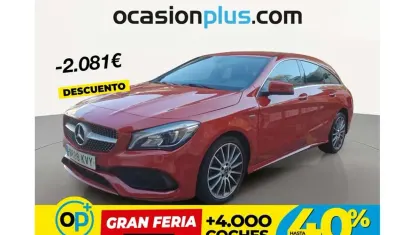 Usado Mercedes CLA200 Shooting Brake AMG 136 CV (100 kW) 2019 Rojo Familiar
