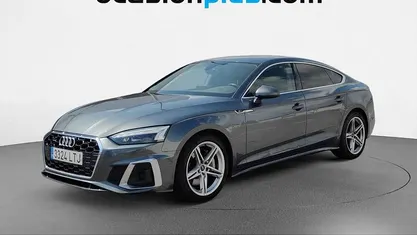 Usado Audi A5 Sportback S-Line 265 CV (194 kW) 2021 Gris Utilitario