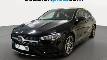 Usado Mercedes CLA200 AMG 163 CV (119 kW) 2021 Negro Coupe