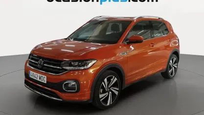 Usado VW T-Cross Sportline 110 CV (80 kW) 2022 Naranja SUV