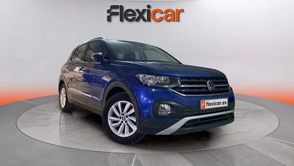 Usado VW T-Cross Advance 110 CV (80 kW) 2021 Azul SUV
