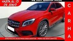 Rojo Usado 2018 Mercedes GLA200 AMG line SUV | 21.890 € (Precio justo)