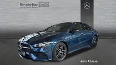 Azul Usado 2022 Mercedes CLA200 AMG line Berlina | 38.900 € (Un poco caro)