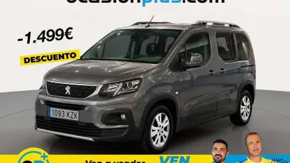 Usado Peugeot Rifter Allure 110 CV (80 kW) 2019 Gris Monovolumen