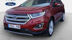 Rojo Usado 2017 Ford Edge Titanium SUV | 23.990 € (Precio justo)