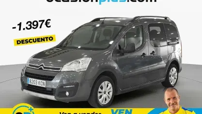 Usado Citroën Berlingo 120 CV (88 kW) 2017 Gris Monovolumen