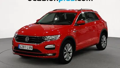 Usado VW T-Roc Advance 110 CV (80 kW) 2021 Rojo SUV