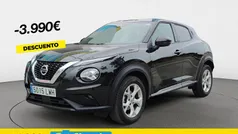Negro Usado 2022 Nissan Juke N-Connecta SUV | 20.350 € (Precio justo)
