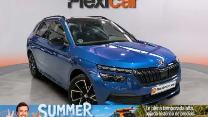 Usado Skoda Kamiq Monte Carlo 150 CV (110 kW) 2021 Azul SUV