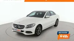 Blanco Usado 2014 Mercedes C220 Berlina | 17.999 € (Precio justo)